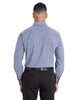 Devon & Jones DG535  Men's CrownLux Performance Tonal Mini Check Shirt | Navy