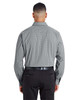 Devon & Jones DG535  Men's CrownLux Performance Tonal Mini Check Shirt | Graphite