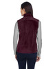 Core365 78191 Ladies' Journey Fleece Vest | Burgundy