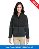 Core365 CE890W Ladies' Hybrid Full-Zip Jacket