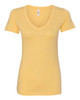 Next Level 1540 Ladies' Ideal V-Neck Tee | Banana Cream