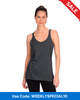 Next Level 6733 Tri-Blend Racerback Tank Top