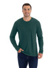 Next Level 3601 Men's Premium Fitted Long Sleeve Crew Tee | Forest Green