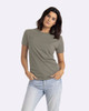 Next Level 6210 Unisex CVC Crewneck Tee | Warm Grey