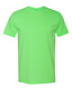 Next Level 6210 Unisex CVC Crewneck Tee | Neon Green