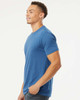 Next Level 6210 Unisex CVC Crewneck Tee | Heather Cool Blue