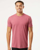 Next Level 6210 Unisex CVC Crewneck Tee | Heather Mauve
