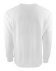 Next Level 9000 Unisex French Terry Raglan Crewneck Shirt | White