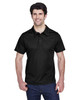 Team 365 TT21 Men's Command Snag Protection Polo Shirt | Black