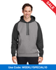 Team 365 TT96CB Unisex Zone HydroSport  Heavyweight Hoodie Team 365 TT96CB Unisex Zone HydroSport  Heavyweight Hoodie