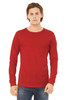 Bella+Canvas 3501 Jersey Long Sleeve Tee | Red