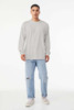 B3501 Bella+Canvas Long-sleeve Jersey Tee | Silver
