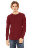 B3501 Bella+Canvas Long-sleeve Jersey Tee | Cardinal