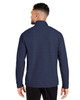North End NE725 Men's Spirit Textured Quarter-Zip Sweatshirt | Classic Navy Heather