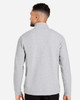 North End NE725 Men's Spirit Textured Quarter-Zip Sweatshirt | Platinum Heather North End NE725 Men's Spirit Textured Quarter-Zip Sweatshirt | Platinum Heather