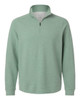 North End NE725 Men's Spirit Textured Quarter-Zip Sweatshirt | Sage Green Heather North End NE725 Men's Spirit Textured Quarter-Zip Sweatshirt | Sage Green Heather