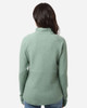 North End NE725W Ladies' Spirit Textured Quarter-Zip Sweatshirt | Sage Green Heather North End NE725W Ladies' Spirit Textured Quarter-Zip Sweatshirt | Sage Green Heather