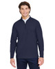 Devon & Jones DG410 Crownlux Performance® Men's Windsor Welded Quarter-Zip | Navy