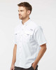 Columbia 212464 Men's Bahama II Short-Sleeve Shirt | White