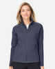 North End NE727W Ladies' Spirit Textured Full-Zip | Classic Navy Heather North End NE727W Ladies' Spirit Textured Full-Zip | Classic Navy Heather