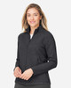 North End NE727W Ladies' Spirit Textured Full-Zip | Black Heather North End NE727W Ladies' Spirit Textured Full-Zip | Black Heather