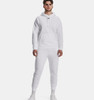 Under Armour 1379757 Men's Rival Fleece Hooded Sweatshirt | White/Black