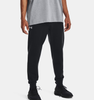 Under Armour 1379774 Men's Rival Fleece Sweatpant | Black/White