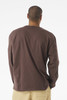 BELLA + CANVAS 4651 7.5 oz Heavyweight Long Sleeve Tee | Cocoa