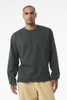 BELLA + CANVAS 4651 7.5 oz Heavyweight Long Sleeve Tee | Hunter Green