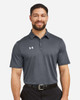 Under Armour 1370399 Tech™ Polo | CS Grey Light Heather/ White