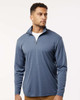 AllPro 41870 Pro-Lock Performance Quarter-Zip Pullover | Heather Navy