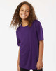 AllPro 48000Y Pro-Lock Youth Performance T-Shirt | Purple