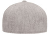 Flexfit 6210FF Flat Bill Cap | Heather Grey