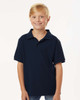 AllPro 62800Y Youth Pique Polo | Navy
