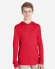 Team 365 TT41Y Youth Zone Performance Hooded T-Shirt | Sport Red