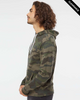 Clearance - AFX90UN Independent Unisex Lightweight Hooded Sweatshirt | Forest Camo