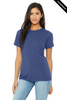 Clearance - Bella+Canvas 6413 Women's Relaxed Tri-Blend T-shirt | True Royal Triblend