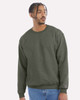 CS600 Champion Men's Powerblend® Crewneck Sweatshirt | Dark Green Heather CS600 Champion Men's Powerblend® Crewneck Sweatshirt | Dark Green Heather