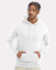 Champion CS700 Men's Powerblend® Hooded Sweatshirt | White