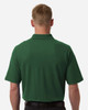 Harriton M105 Men's Maverick CVC Pique Polo | Dark Green