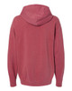 Comfort Colors 1467 Unisex Garment-Dyed Lightweight Fleece Hooded Sweatshirt | Crimson