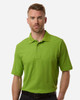 CORE365 CE106 Men's Resolve CVC Performance Pique Polo | Acid Green