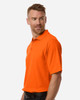 CORE365 CE106 Men's Resolve CVC Performance Pique Polo | Campus Orange