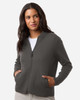 Devon & Jones  DG740W Women's Berkeley Textured Full-Zip Jacket | Graphite Devon & Jones  DG740W Women's Berkeley Textured Full-Zip Jacket | Graphite