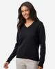 Devon & Jones DG445W Women's New Classics V-Neck Sweater | Black