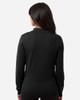 Devon & Jones  DG446W Women's New Classics Quarter-Zip Sweater | Black