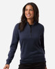 Devon & Jones  DG446W Women's New Classics Quarter-Zip Sweater | Navy