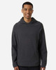 North End NE729 Men's Spirit Textured Hooded Pullover | Black Heather