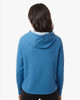 NE729W North End Women's Spirit Textured Hooded Pullover | Light Nautical Blue Heather