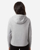 NE729W North End Women's Spirit Textured Hooded Pullover | Platinum Heather